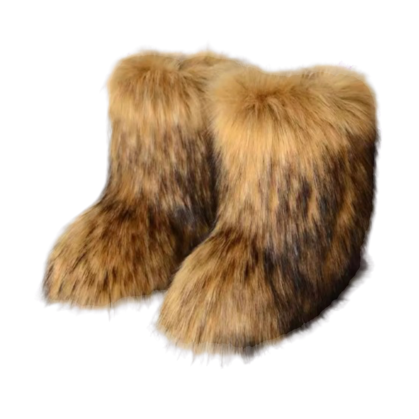 FLUFFY WINTER RACCOON BOOTS (3 colours)