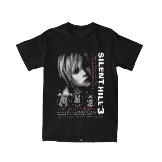 SILENT HILL TOP IN BLACK