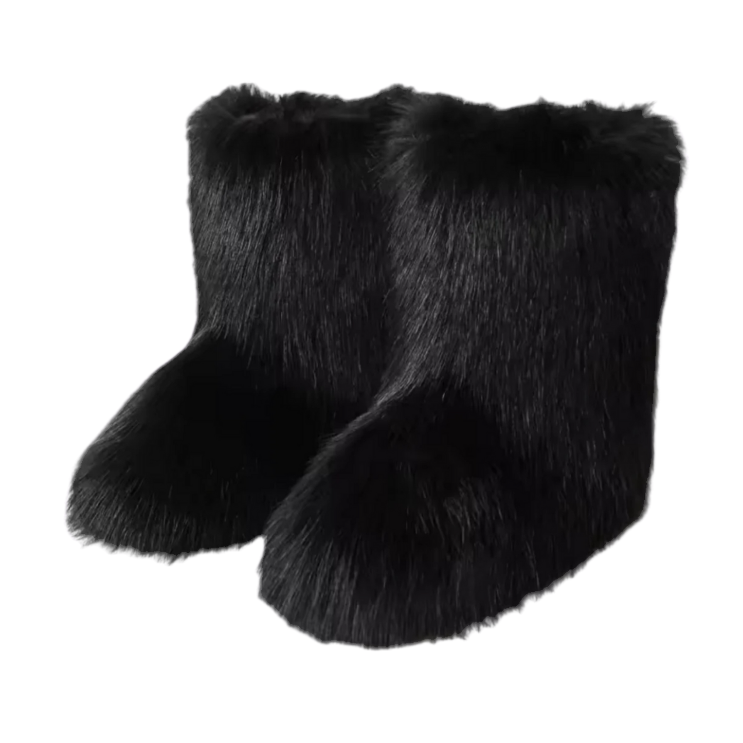 FLUFFY WINTER RACCOON BOOTS (3 colours)
