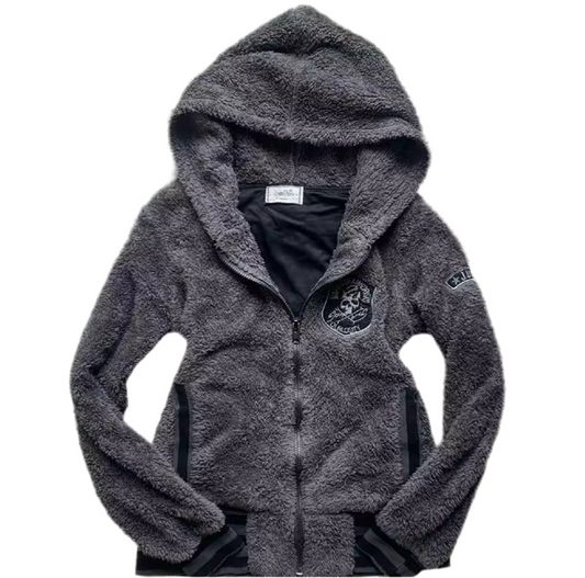 Cotton Plated - Skull Cross EmbroideredJumper