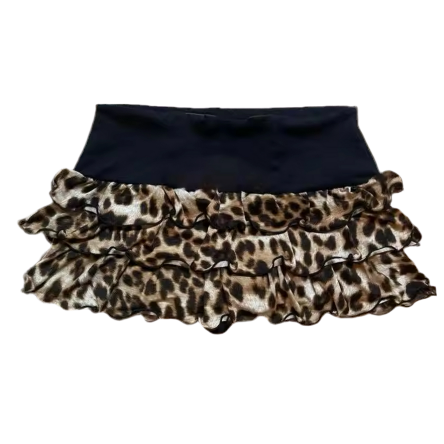 SILK CHEETAH SKIRT