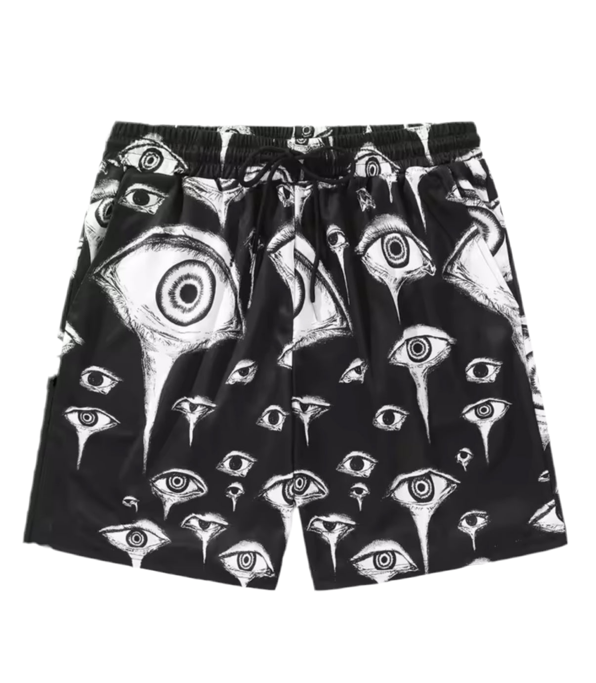 BLACK EYES SWIM SHORTS