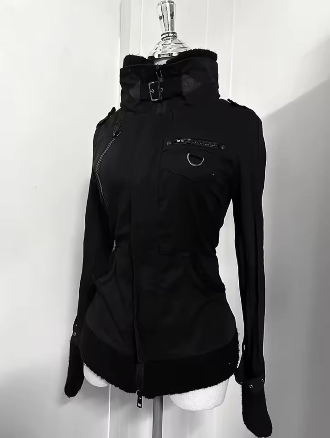 Black Winter Suit