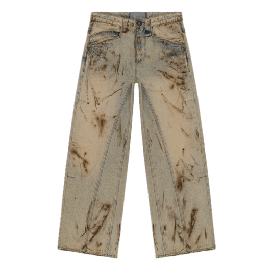 DISTRESSED RUSTY DENIM