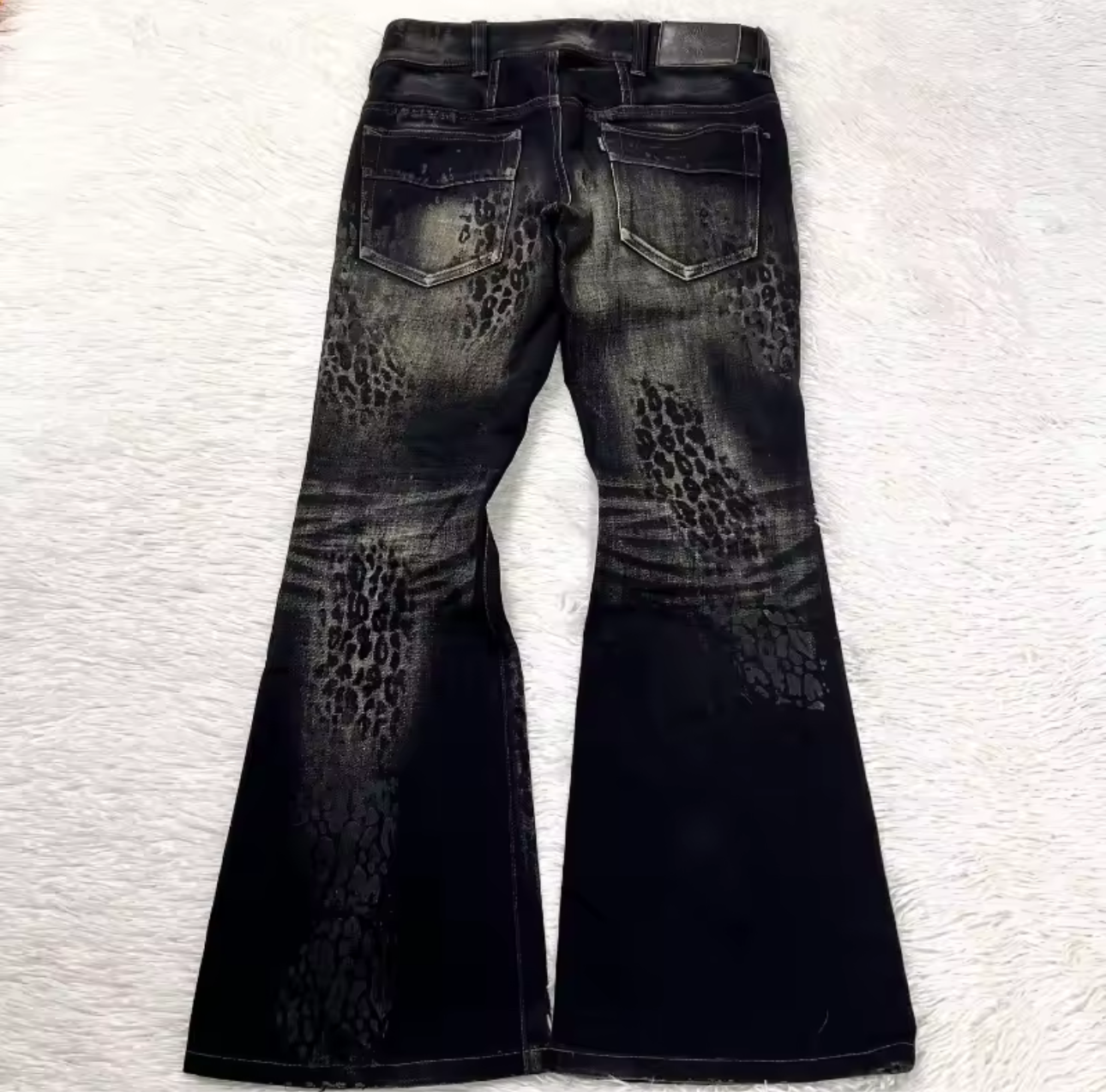 Jaguar Black bell jeans