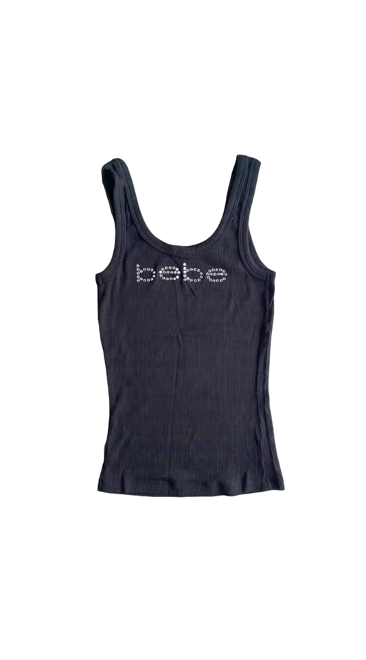 Black bebe vest
