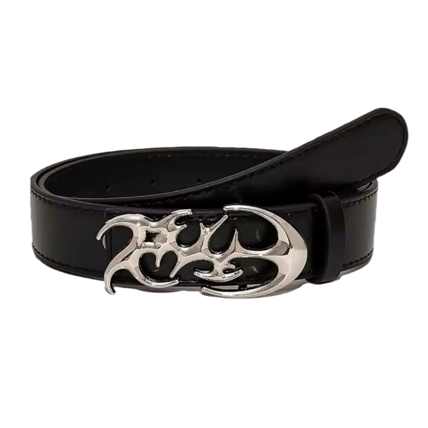SILVER CYBER BELT
