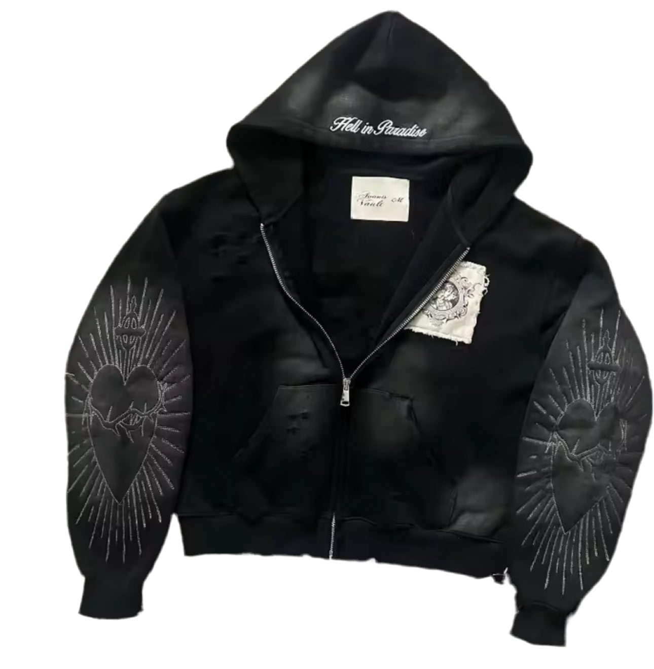 Black “ My Pain Doesn’t Define Me” Design Jumper